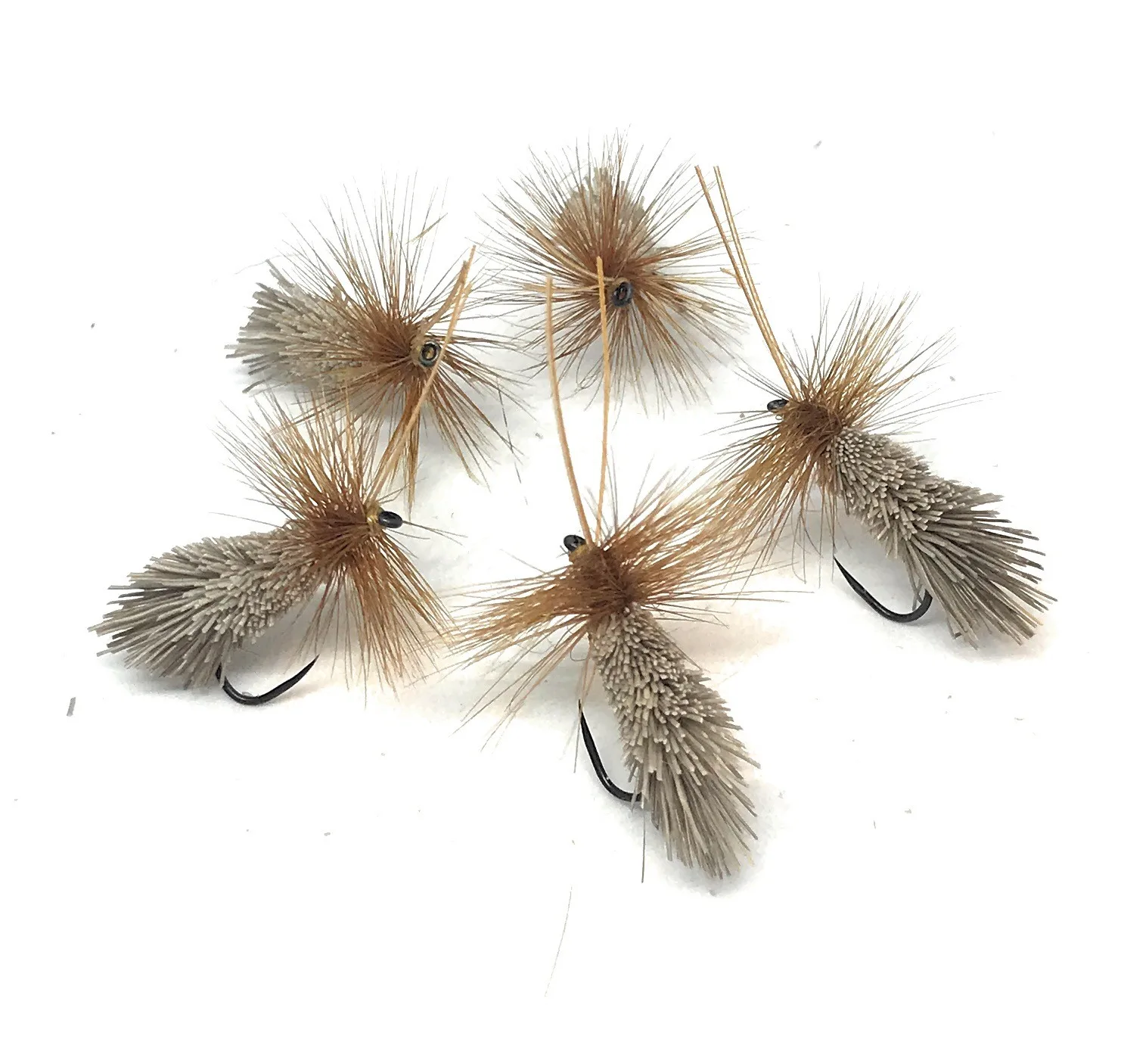 Goddard Caddis Dry Fly tricottero secco 3 mosche artificiali amo 6-14
