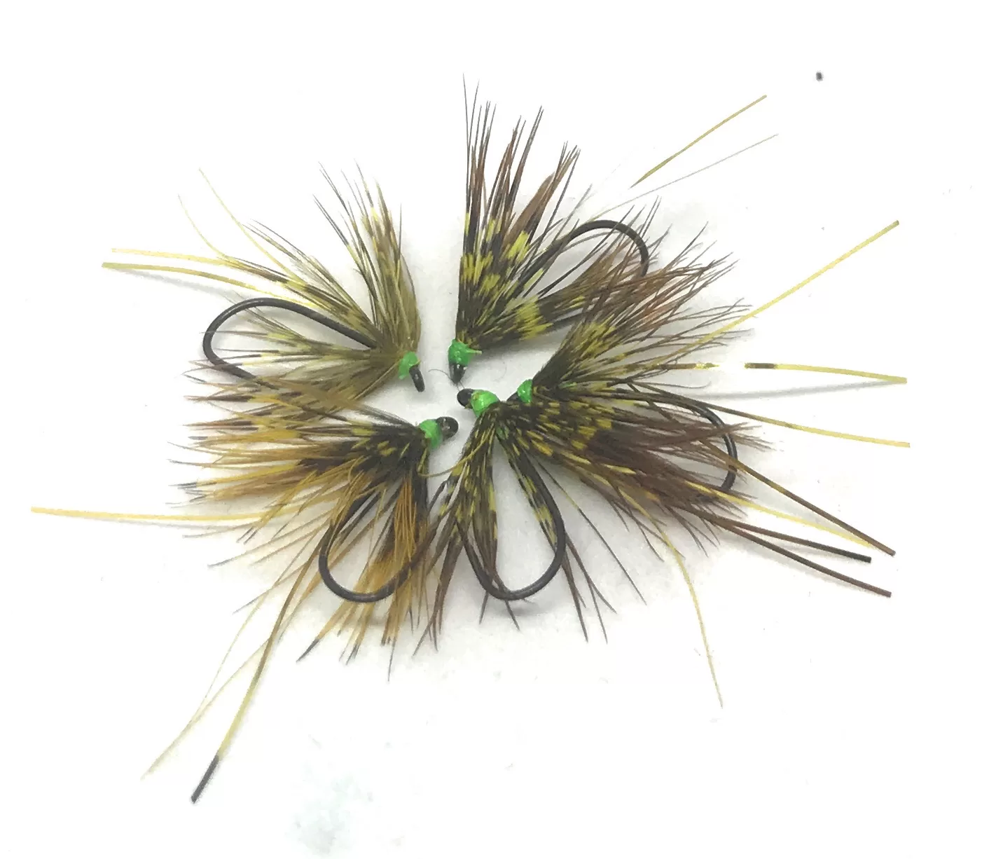 Pheasant Picric & Olive Wet Fly sommerse amo 10-20 pesca mosca