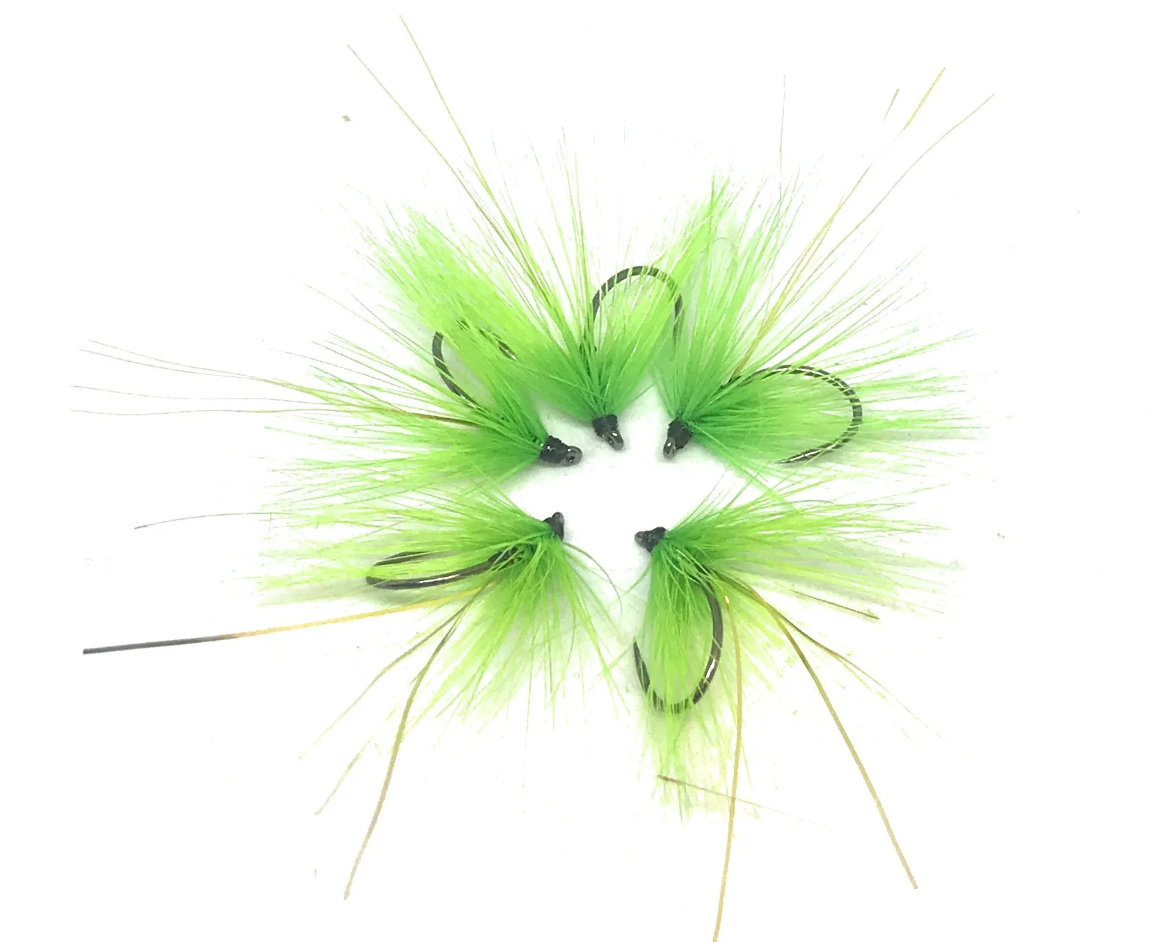Still Water Bright Green Wet Fly sommerse amo 8-20 pesca a mosca artificiali