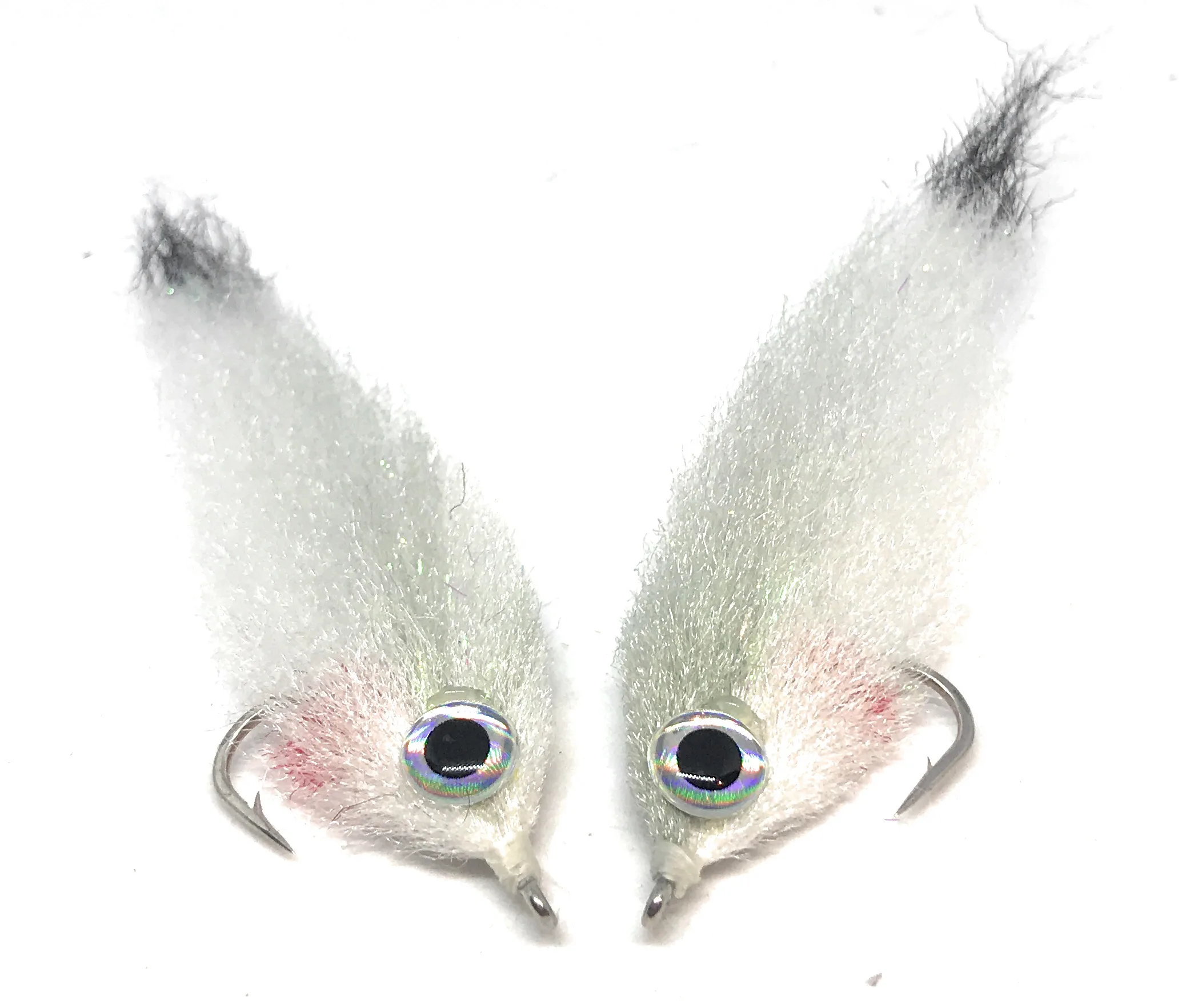 Grey Minnow mosca artificiale salata amo 1/0 2 2/0 pesca mare
