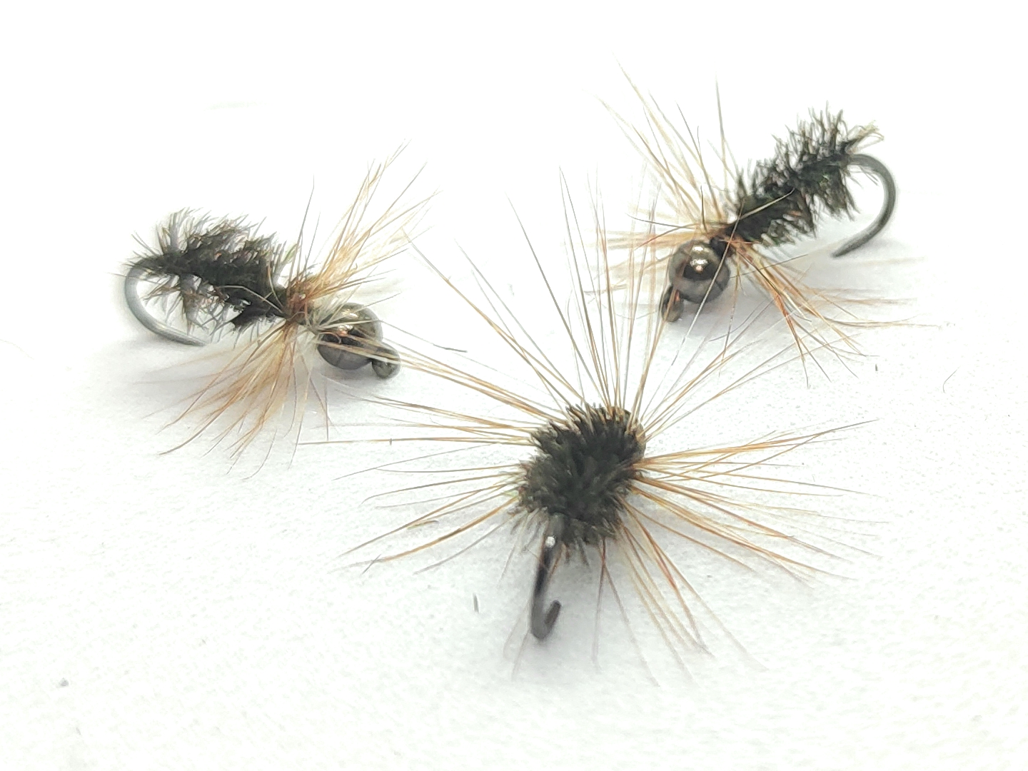 Honryu Kebari Pavone mosche artificiali tenkara hook 10 12 14