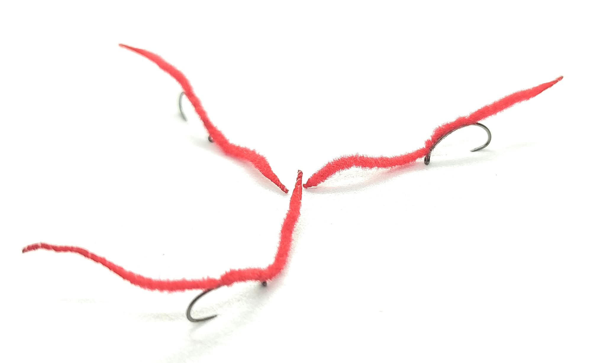 San Juan Worm Micro Red #12-16 - Mosche artificiali per trota