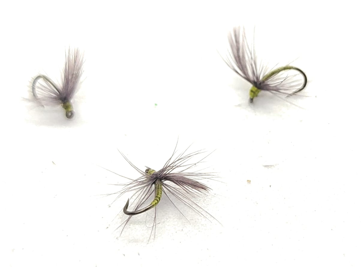 Hen Micro Emerger Olive & Dun - 3 artificiali