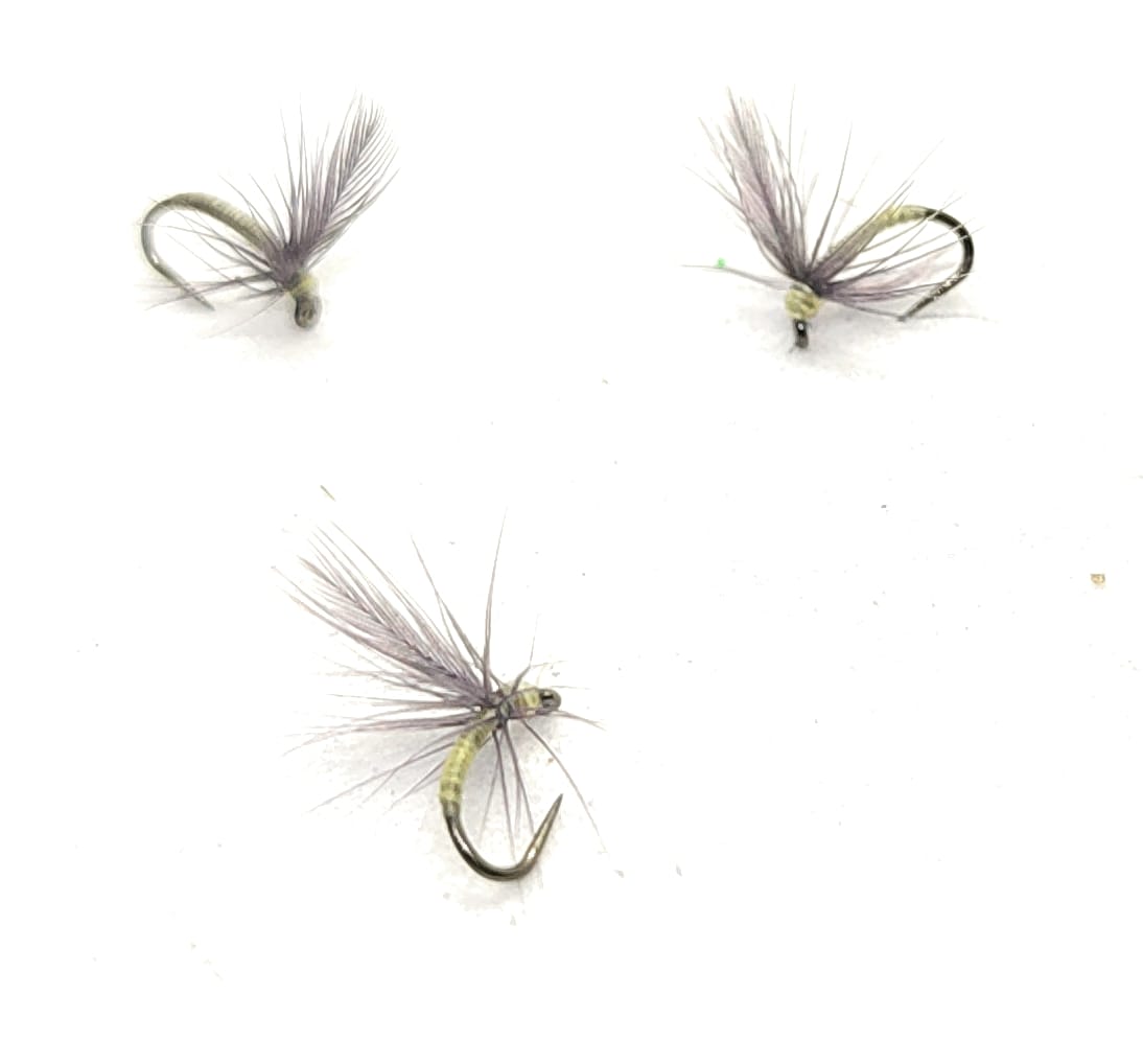Hen Micro Emerger Pale Yellow Dun mosche artificiali secche hook 16 18 20