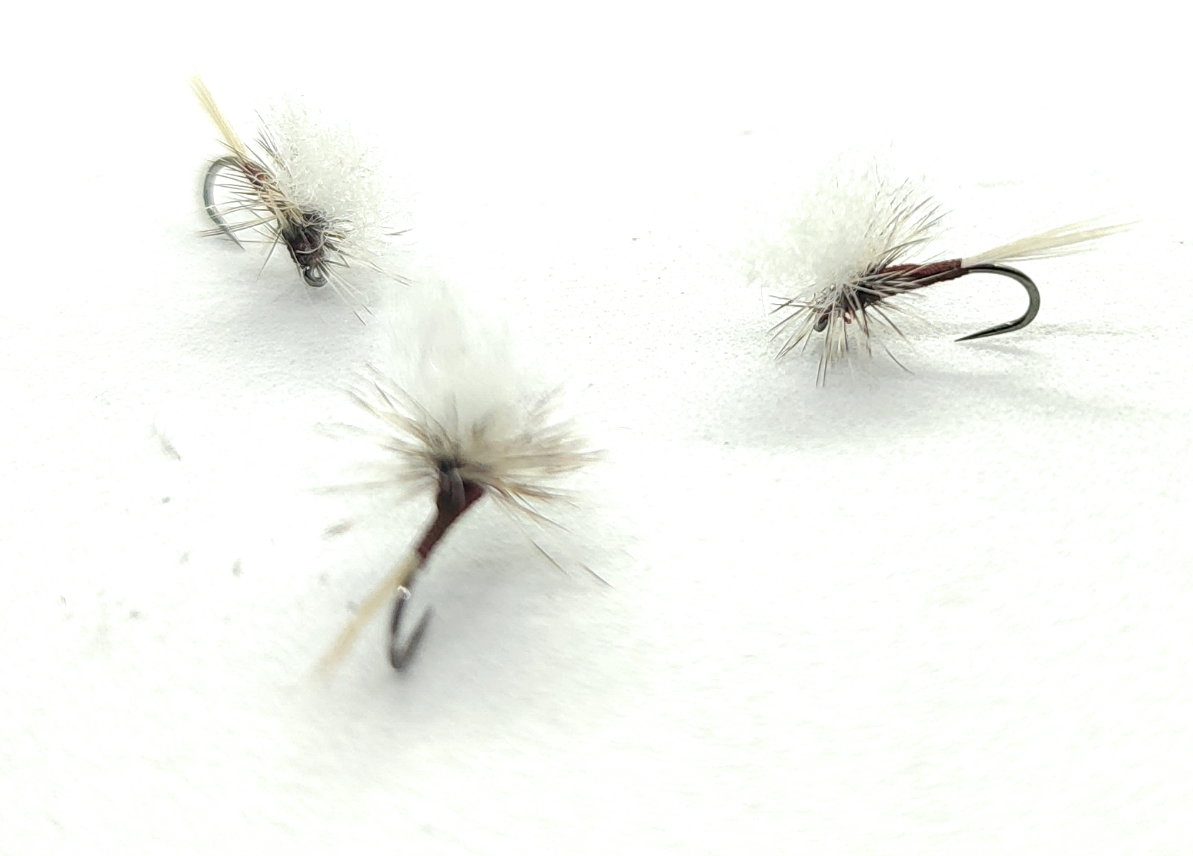 Micro Parachute Brown Grizzly - 3 artificiali