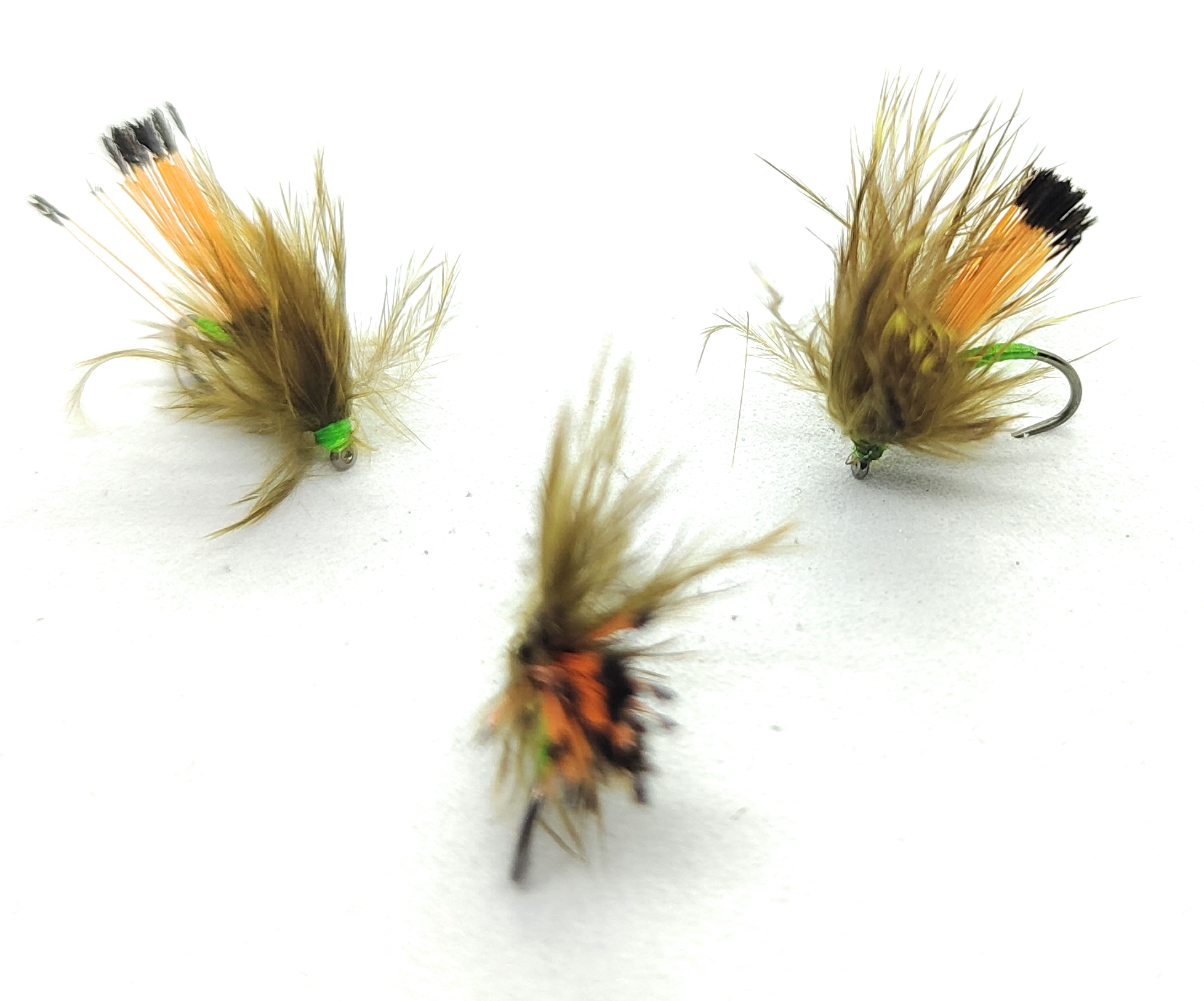 Picric Yellow Fluffy Golden Pheasant Wet Fly misura 8-12 hook