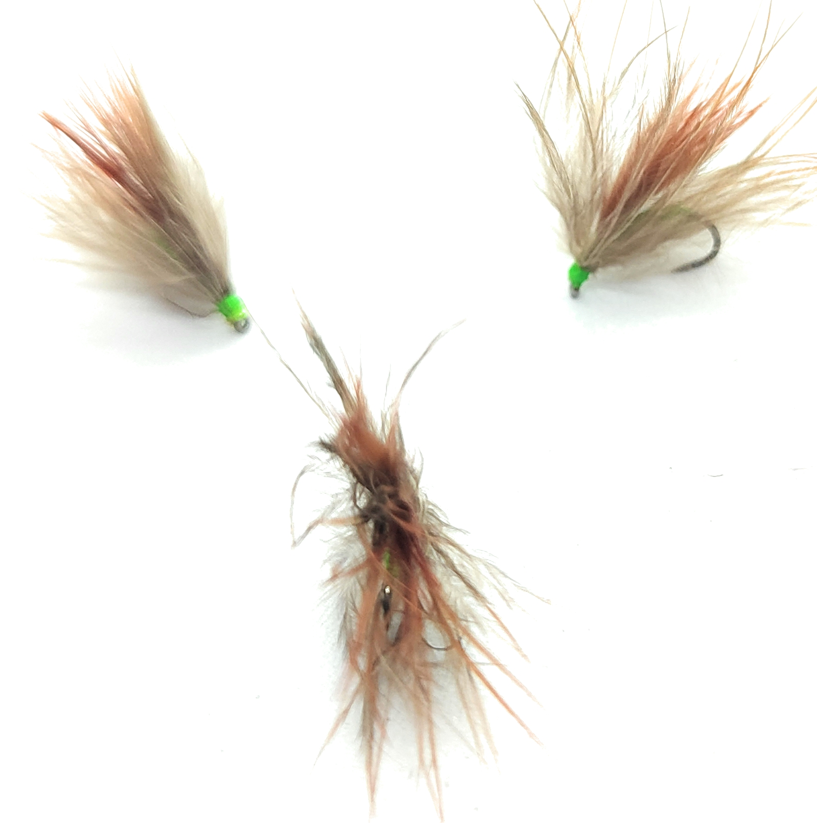 Rusty Fluffy Pheasant Wet Fly - 3 artificiali